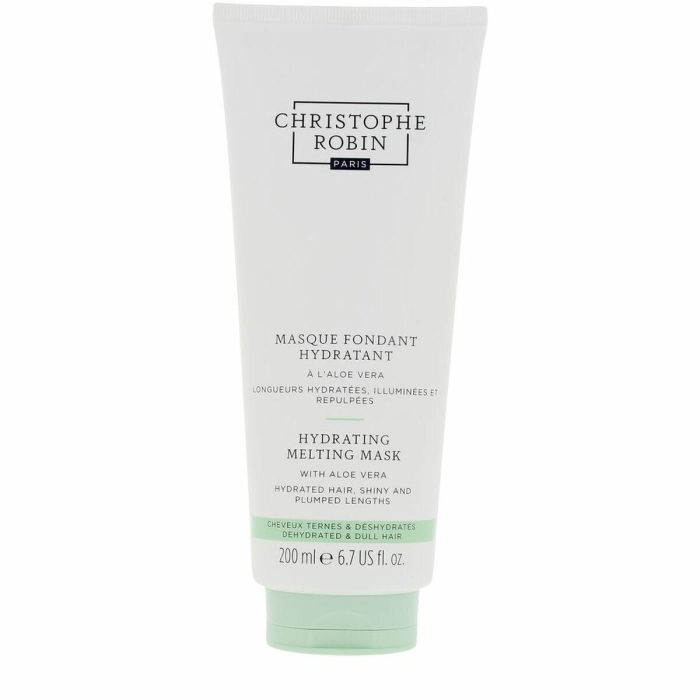 Christophe Robin Mascarilla Hidratante con Aloe Vera para Cabello Deshidratado y sin Brillo 200ml