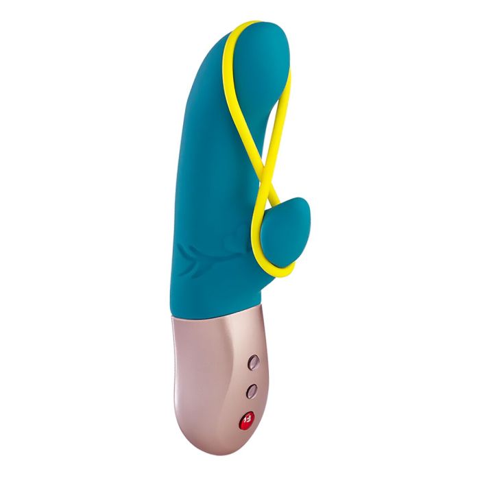 Vibrador Doble Estimulación Fun Factory Amorino Azul