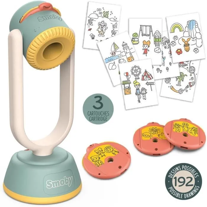 Smoby SMO3032164304004 Proyector de Dibujo para Niños a partir de 4 Años 1 Smoby SMO3032164304004 Proyector de Dibujo para Niños a partir de 4 Años 1