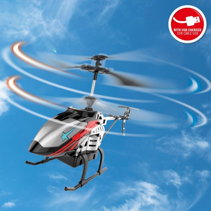 Helicóptero con Radiocontrol Colorbaby (2 Unidades) 1 Helicóptero con Radiocontrol Colorbaby (2 Unidades) 1