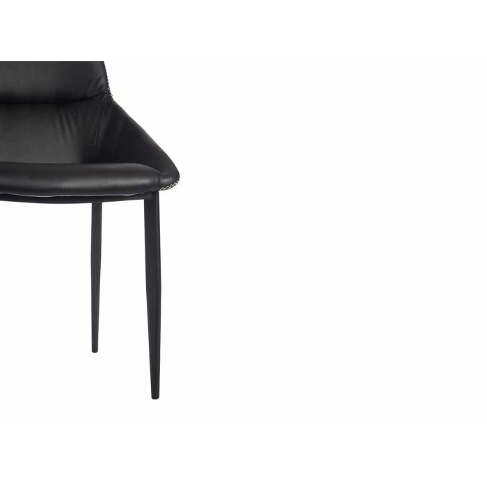 Sillon Negro Clasico Liso Con Borde Trenzado Giftdecor 50X87CM (2 Unidades) 4 Sillon Negro Clasico Liso Con Borde Trenzado Giftdecor 50X87CM (2 Unidades) 4
