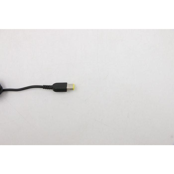 Lenovo 135W AC adapter charger for Lenovo devices, input 100-240VAC, slim-tip connector, energy efficient, portable design. 4