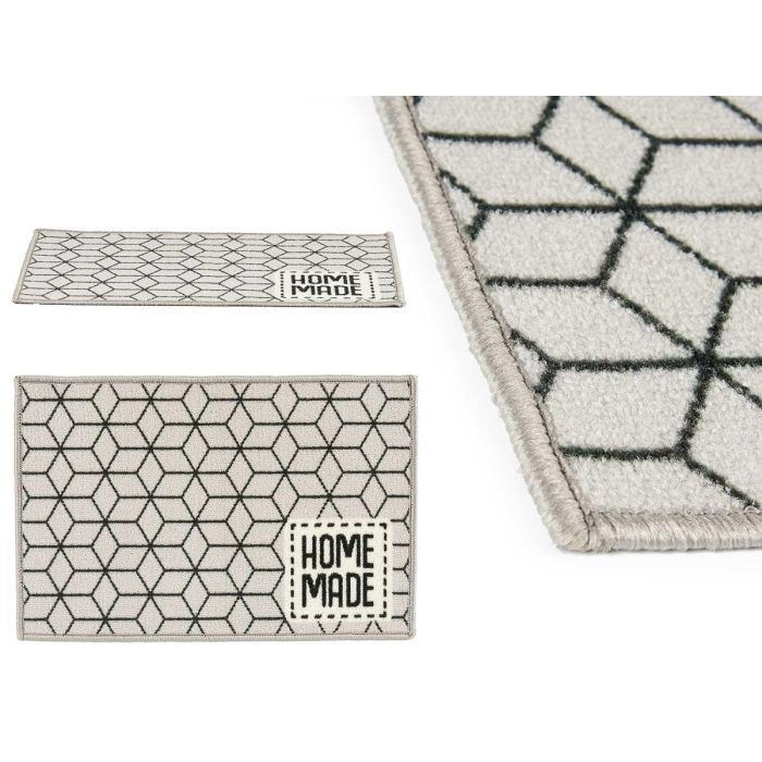 Alfombra Multiusos Home Made Kinvara 40x60 cm - Gris/Negro (24 Unidades) Alfombra Multiusos Home Made Kinvara 40x60 cm - Gris/Negro (24 Unidades)