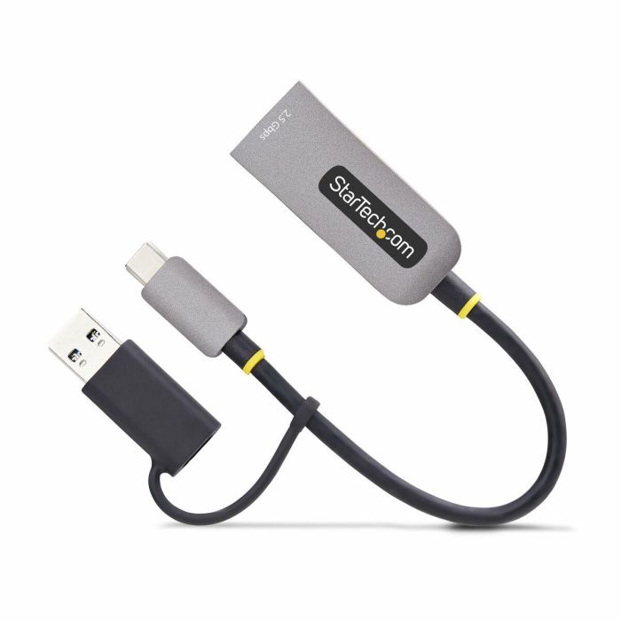 Cable USB Startech U2GA-USB-C-ETHERNET Gris Cable USB Startech U2GA-USB-C-ETHERNET Gris