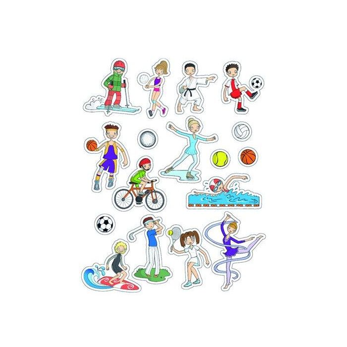 Gomets Apli Tematicos Bolsa 3H Removibles Deportes 51 Uds. (11441) (Set de 5) Gomets Apli Tematicos Bolsa 3H Removibles Deportes 51 Uds. (11441) (Set de 5)