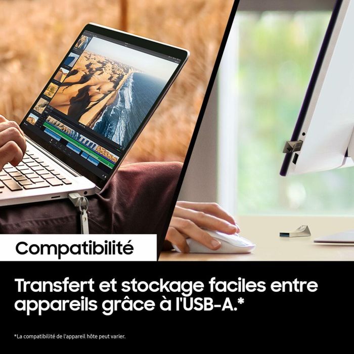 Memoria USB Samsung MUF-512BE3/APC 512 GB Champán Plateado 7