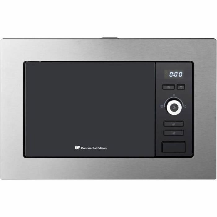 Continental Edison MO20IXEG Horno Microondas Empotrable con Función Grill y Capacidad de 20 Litros Continental Edison MO20IXEG Horno Microondas Empotrable con Función Grill y Capacidad de 20 Litros