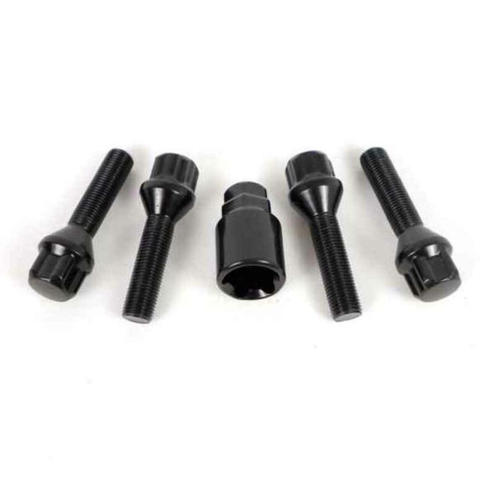 Tornillos Antirrobo OMP OMPS09851201 M12 x 1,25 4 uds Negro Tornillos Antirrobo OMP OMPS09851201 M12 x 1,25 4 uds Negro