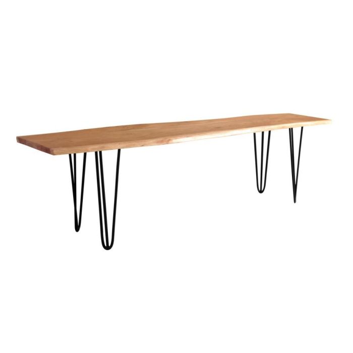 Descalzadora Alpino DKD Home Decor Marron Claro Negro 40 x 46 x 160 cm