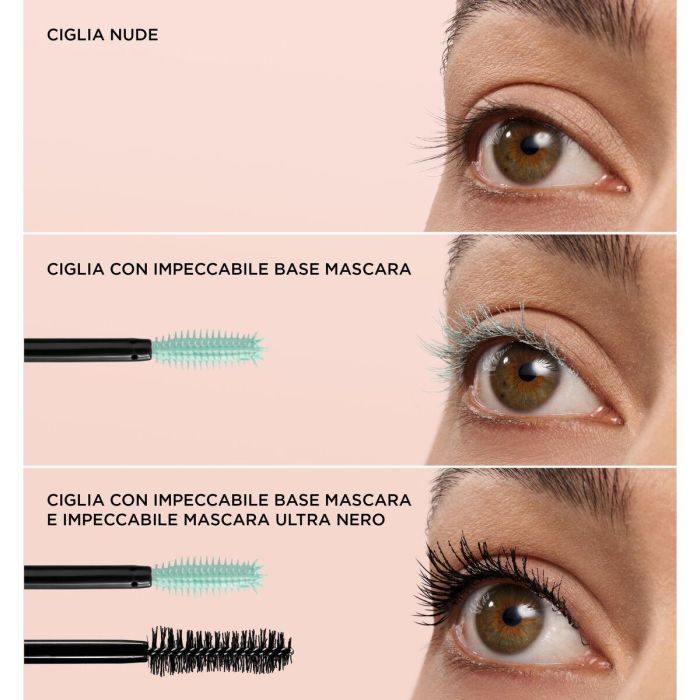 Collistar IMPECCABILE Primer de Pestañas para Volumen, Longitud, Definición. Fórmula Fortalecedora e Hidratante, Tono Menta, 1 Ud. 1 Collistar IMPECCABILE Primer de Pestañas para Volumen, Longitud, Definición. Fórmula Fortalecedora e Hidratante, Tono Menta, 1 Ud. 1