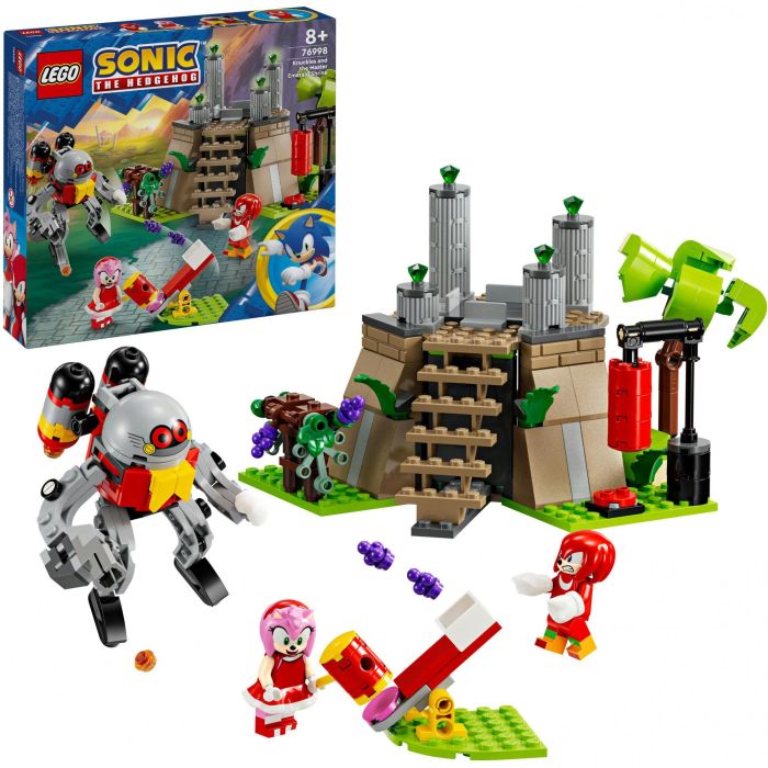 LEGO 76998 Sonic the Hedgehog Set de Knuckles y el Santuario del Maestro Jugador Esmeralda 13