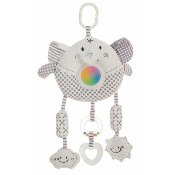 Creaciones Llopis Colgante de Cuna Elefante de 42 cm - Adorno Decorativo Infantil para Habitación de Bebé, Recomendado desde 3 Años Creaciones Llopis Colgante de Cuna Elefante de 42 cm - Adorno Decorativo Infantil para Habitación de Bebé, Recomendado desde 3 Años