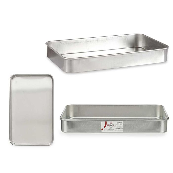 Rustidera de Aluminio Kinvara 50x30 cm - Apta Horno, Gas, Lavavajillas (12 Unidades) Rustidera de Aluminio Kinvara 50x30 cm - Apta Horno, Gas, Lavavajillas (12 Unidades)
