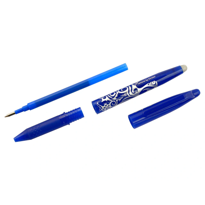 Pilot Boligrafo Frixion Ball Borrable 0,7 mm Punta Media Azul en Blister 2