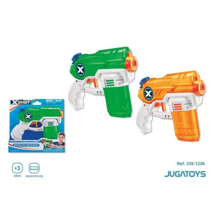 Pistola de agua x-shot warfare mini stealth soaker 20x4x19'5cm - modelos surtidos 2 Pistola de agua x-shot warfare mini stealth soaker 20x4x19'5cm - modelos surtidos 2