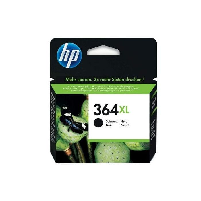 Cartucho de Tinta Original HP nº364 XL Alta Capacidad/ Negro