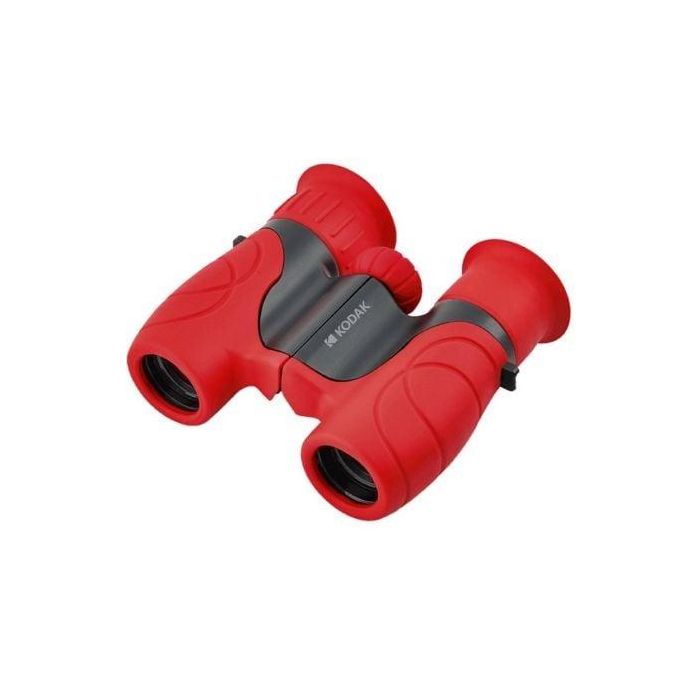 Prismáticos Kodak BCS100/ Zoom 8X/ 21mm/ Rojos