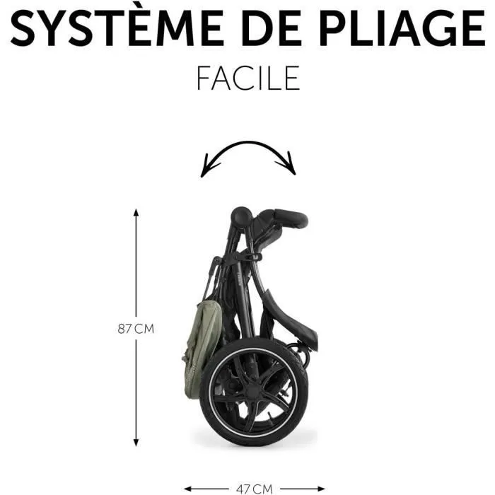 Hauck Cochecito Todoterreno RUNNER 2 3 Ruedas Plegado con una Mano Mickey 3