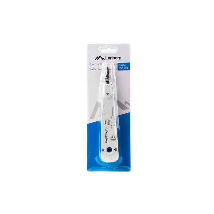 Lanberg Insertadora Tipo Krone IDC 110 para conectores LSA, herramienta de red 0 Lanberg Insertadora Tipo Krone IDC 110 para conectores LSA, herramienta de red 0