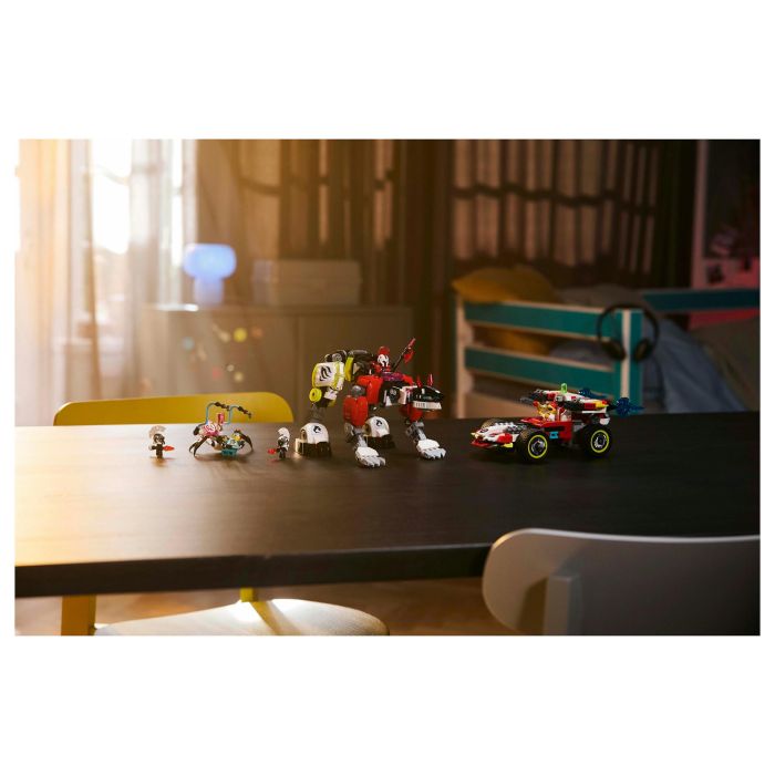 LEGO 71497 DREAMZzz Meca Tigre de Cooper y Bólido de Zero, Juego de Construcción, 1006 Piezas, 9+ Años