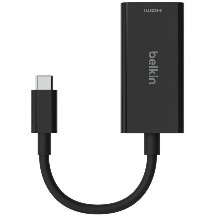 Belkin AVC013BTBK Adaptador USB C a HDMI 2.1, Soporta 8K 60Hz y 4K 144Hz, HDR10+ Gaming, Color Negro 0 Belkin AVC013BTBK Adaptador USB C a HDMI 2.1, Soporta 8K 60Hz y 4K 144Hz, HDR10+ Gaming, Color Negro 0
