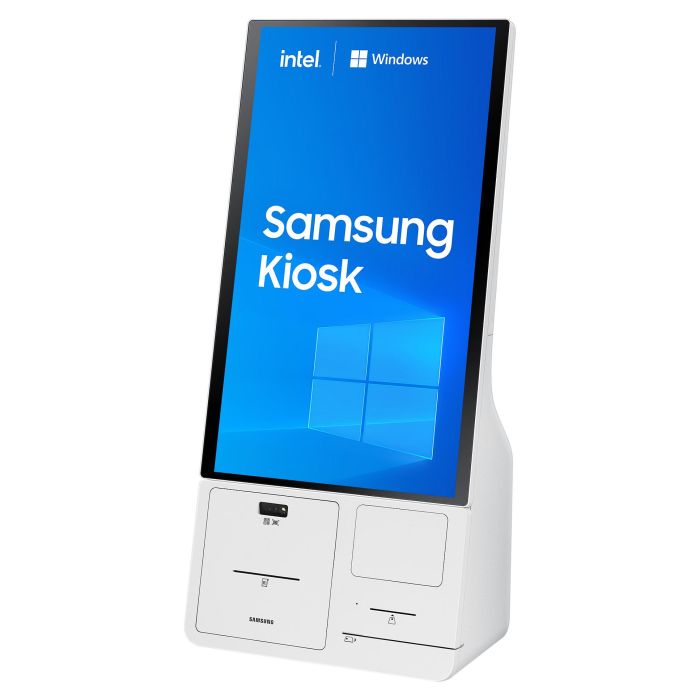 Samsung KM24C-W Pantalla LED de 24" para Kiosco Blanco, Windows 10 IoT Enterprise
