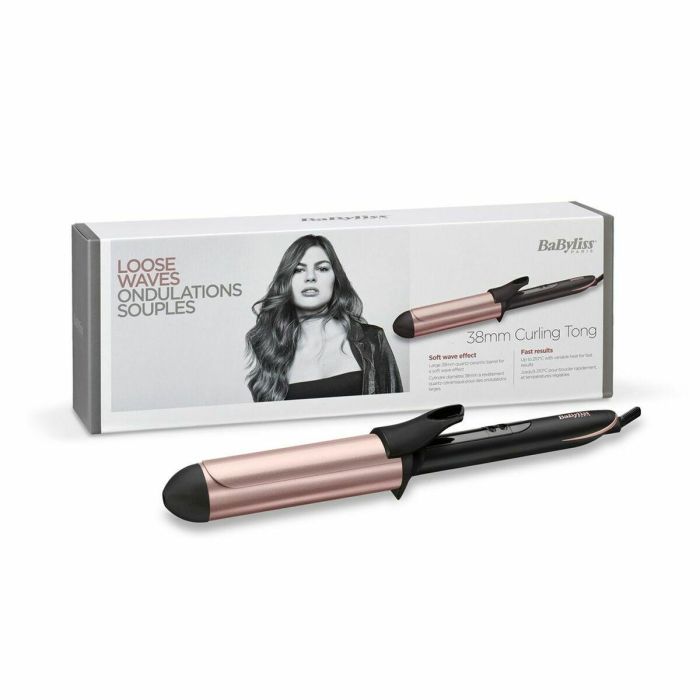 Babyliss C338E Rizador de Pelo Sublim Touch 38 mm. Tenacilla con 10 Temperaturas, Ondas Voluminosas y Rizos Grandes 22