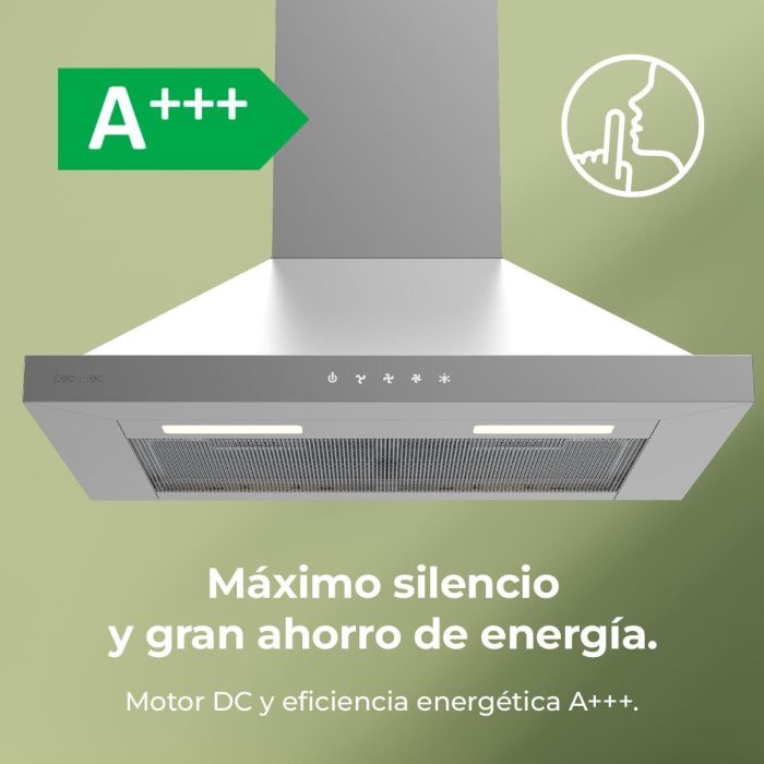 Campana Convencional Cecotec Flux PT 604000 Acero 11