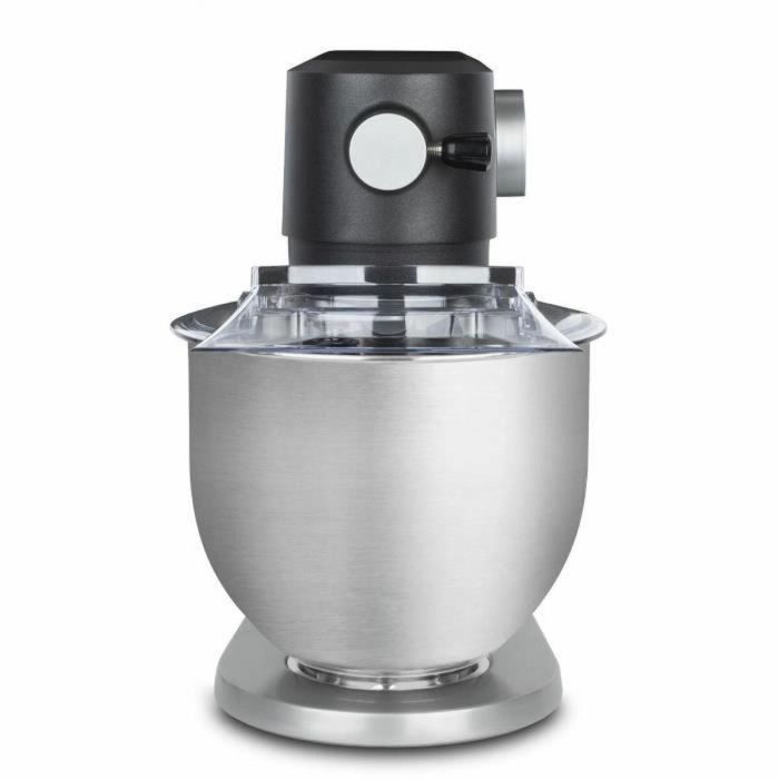 Robot repostero - H.Koenig - KM120 - 800 W - Bol de acero inoxidable 5 L - 8 velocidades - Gris mate y plata 2 Robot repostero - H.Koenig - KM120 - 800 W - Bol de acero inoxidable 5 L - 8 velocidades - Gris mate y plata 2