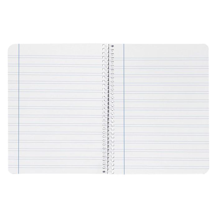 Cuaderno Espiral Liderpapel Cuarto Witty Tapa Dura 80H 75 gr Pauta Ancha 3,5 mm Con Margen Colores Surtidos 10 unidades 8