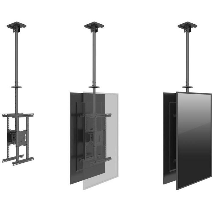 Equip Deckenhalterung 39"-75"/2TFT je 40kg 2Gelenke neig. sw lite Retail 5 Equip Deckenhalterung 39"-75"/2TFT je 40kg 2Gelenke neig. sw lite Retail 5