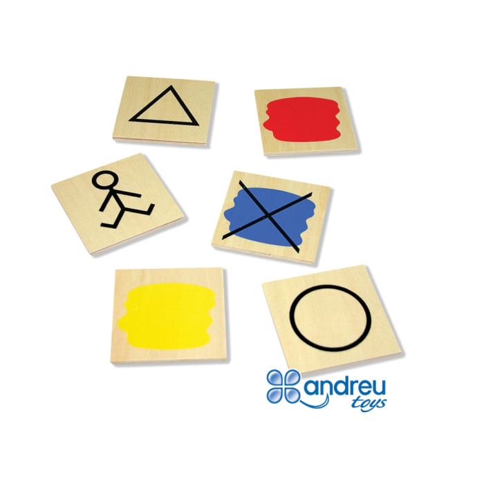 Andreutoys Juego Bloques Lógicos Atributos 20 Piezas 27x10x5 cm 1 Andreutoys Juego Bloques Lógicos Atributos 20 Piezas 27x10x5 cm 1