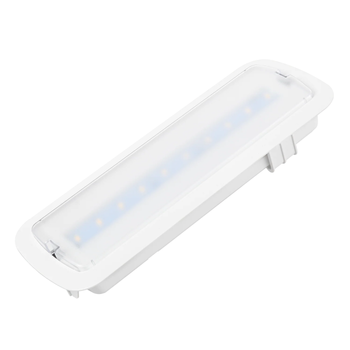 Luz de Emergencia LED Empotrable 200LM / No Permanente 5000K Luz de Emergencia LED Empotrable 200LM / No Permanente 5000K