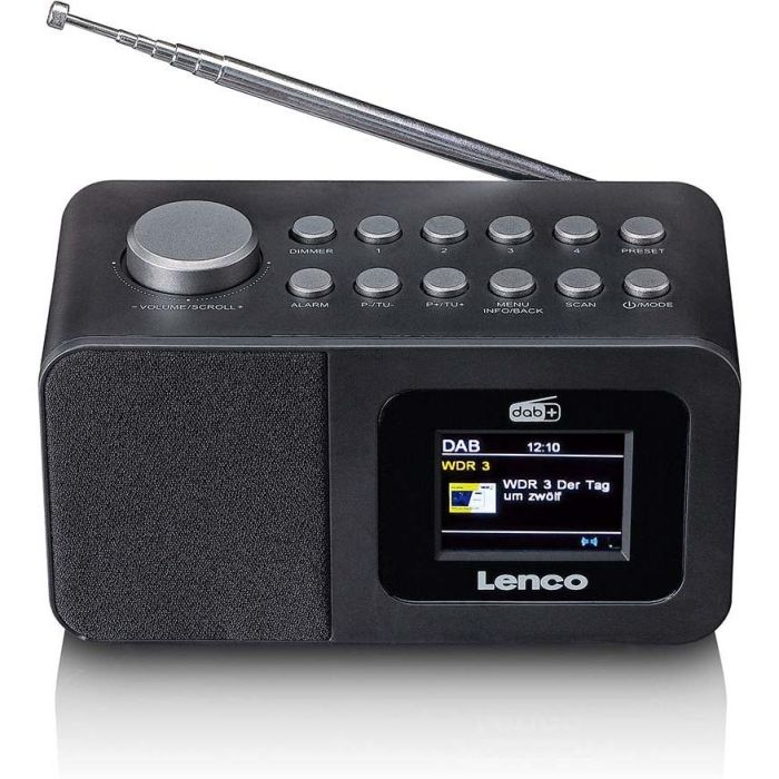 Lenco CR-625BK schwarz 1