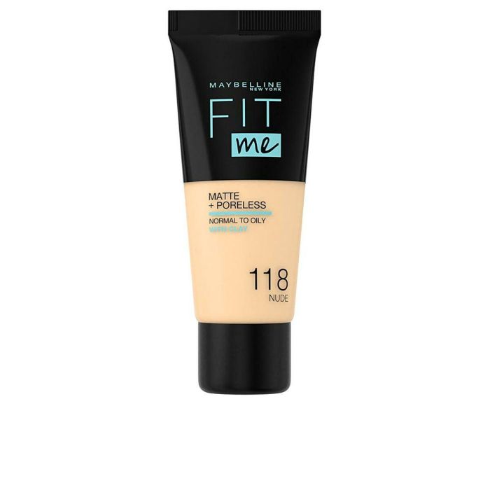 Base de Maquillaje Fluida Fit me Maybelline 30 ml 9
