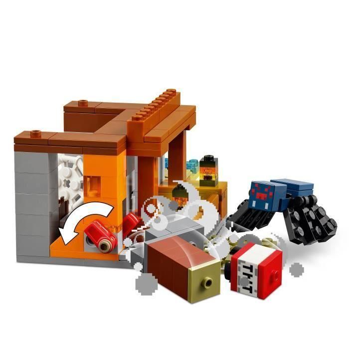 Lego Minecraft 21269 Expedición a la Mina Armadillo Juego de Construcción para Niños 3