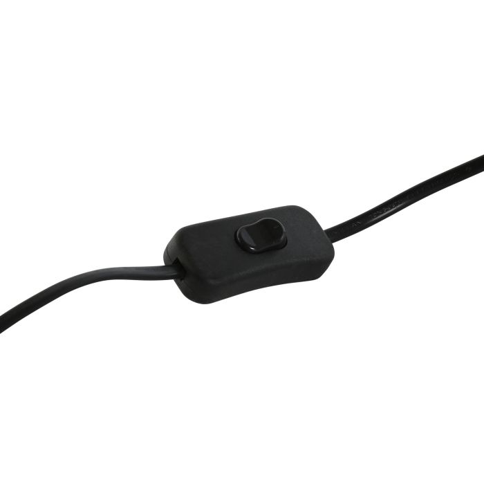 DKD Home Decor Lámpara Sobremesa Jing Door Neoclásico Porcelana Multicolor Negro Dorado Melocoton 40 x 40 x 67.5 cm 2