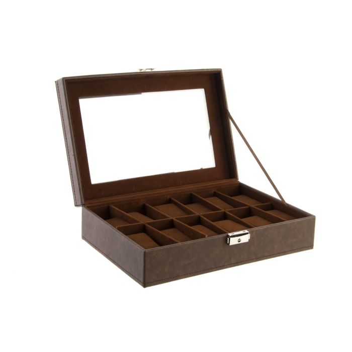 Joyero Tradicional DKD Home Decor Marron Oscuro 20 x 8 x 30 cm 2 Joyero Tradicional DKD Home Decor Marron Oscuro 20 x 8 x 30 cm 2