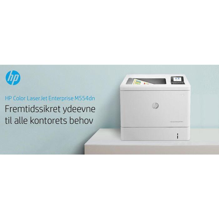 HP Impresora laser color laserJet Enterprise M554dn 34