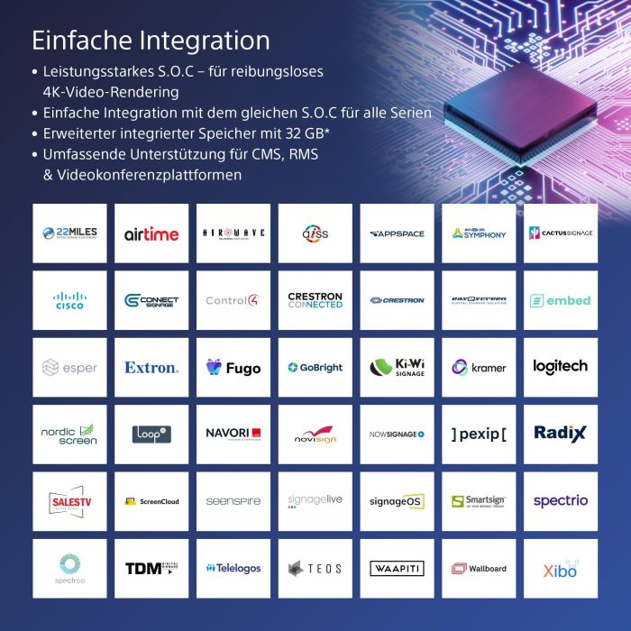 SONY FW-98BZ30L Pantalla LED 98" 4K Ultra HD para Señalización Digital con Wi-Fi y Funcionamiento 24/7 12 SONY FW-98BZ30L Pantalla LED 98" 4K Ultra HD para Señalización Digital con Wi-Fi y Funcionamiento 24/7 12