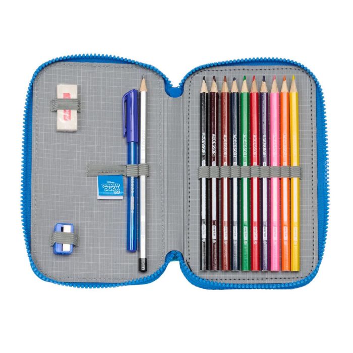Plumier Doble Donald Azul 12.5 x 19.5 x 4 cm (28 piezas) 3 Plumier Doble Donald Azul 12.5 x 19.5 x 4 cm (28 piezas) 3