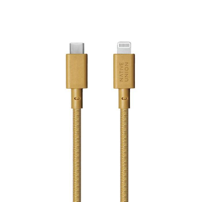 Native Union Belt Cable Xl C To Lightning Kraft 3M Native Union Belt Cable Xl C To Lightning Kraft 3M