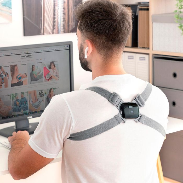 Entrenador de Postura Inteligente Recargable con Vibración Viback InnovaGoods 8 Entrenador de Postura Inteligente Recargable con Vibración Viback InnovaGoods 8