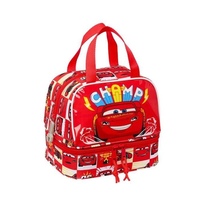 Portameriendas Cars Let's race Blanco Rojo 20 x 20 x 15 cm 0 Portameriendas Cars Let's race Blanco Rojo 20 x 20 x 15 cm 0