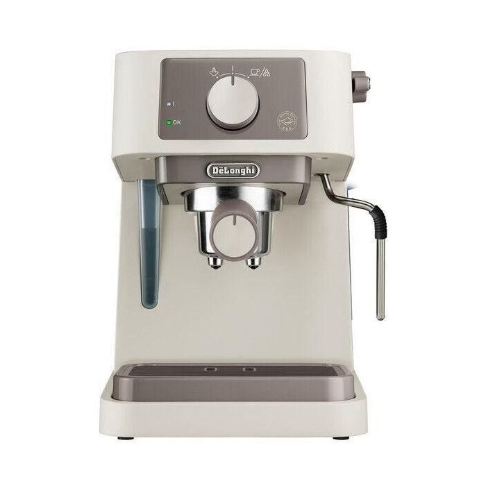 DeLonghi Stilosa EC235.CR Cafetera Espresso Bomba Individual, Hervidor Acero Inoxidable, Compatible ESE, Boquilla Vapor, Crema DeLonghi Stilosa EC235.CR Cafetera Espresso Bomba Individual, Hervidor Acero Inoxidable, Compatible ESE, Boquilla Vapor, Crema
