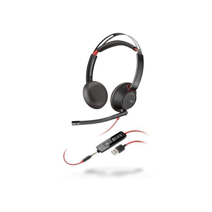 Poly Stereo, 20 Hz–20 kHz, 3.5 mm + USB-A, (BULK),WW Poly Stereo, 20 Hz–20 kHz, 3.5 mm + USB-A, (BULK),WW