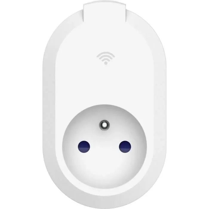 Link2Home Enchufe Inteligente WiFi 230V, Control por App y Voz, Compatible con Alexa y Google Home, Blanco 2
