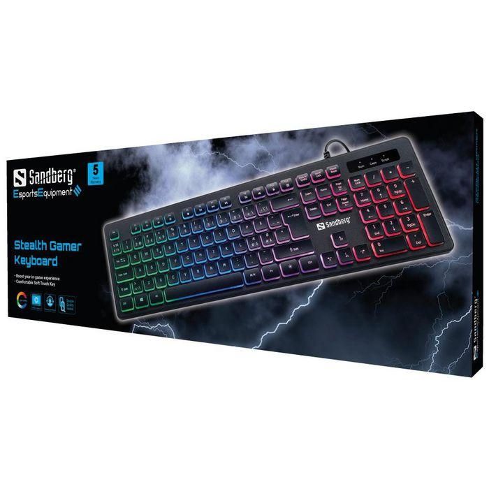 Sandberg Gamer Keyboard Stealth NORDIC 3 Sandberg Gamer Keyboard Stealth NORDIC 3