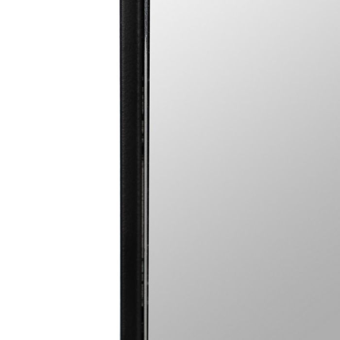 Espejo Negro Metal-Cristal Decoración 80 X 2 X 180 cm