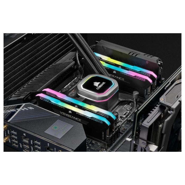 Corsair Memoria RAM DDR4 32GB (2x16GB) 3200MHz CL16 Vengeance RGB Pro PC/Servidor 1